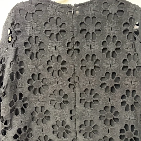 knee length dresses for ladies Black Hutton Dress